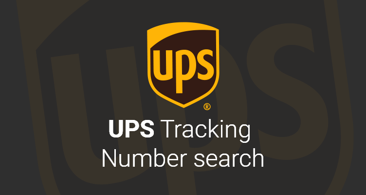ups tracking number search